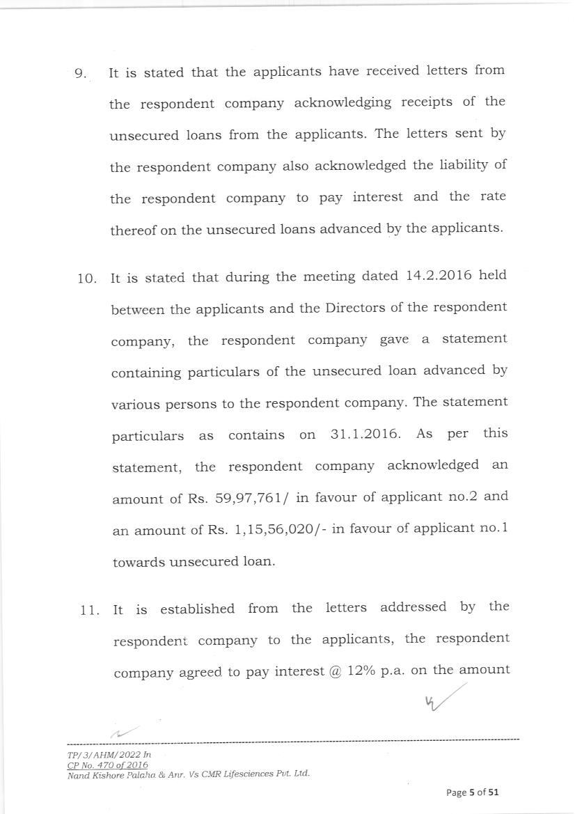 Exhibit reproduced from the original judgment