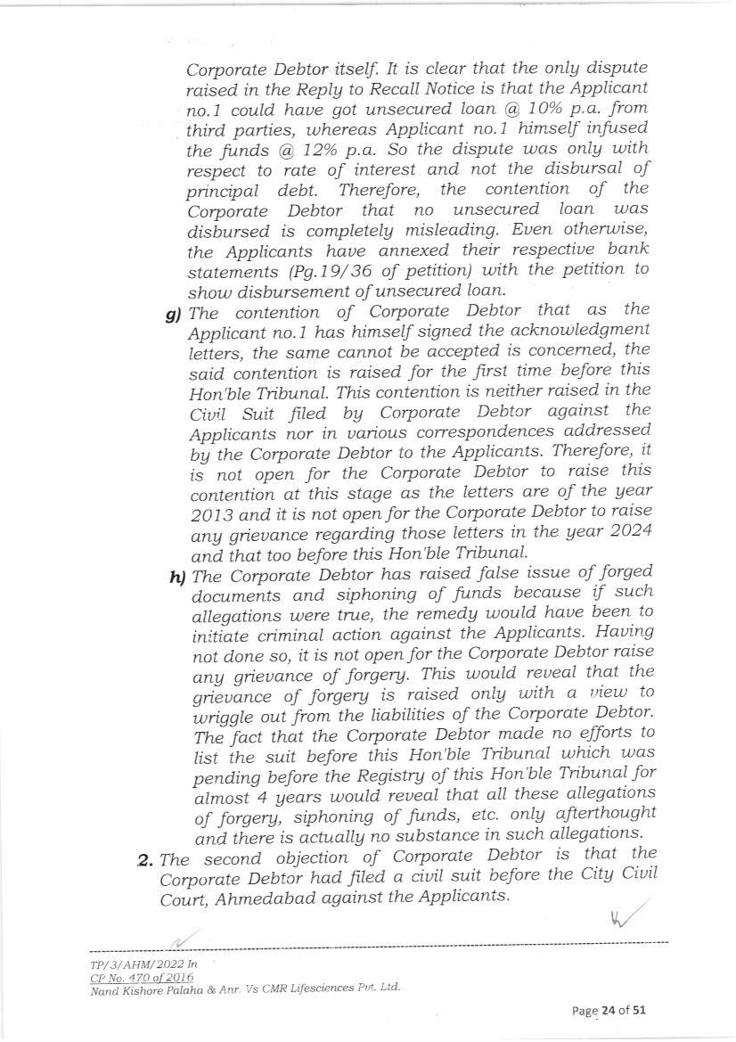 Exhibit reproduced from the original judgment