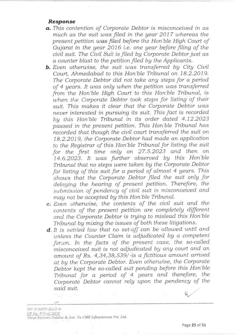 Exhibit reproduced from the original judgment