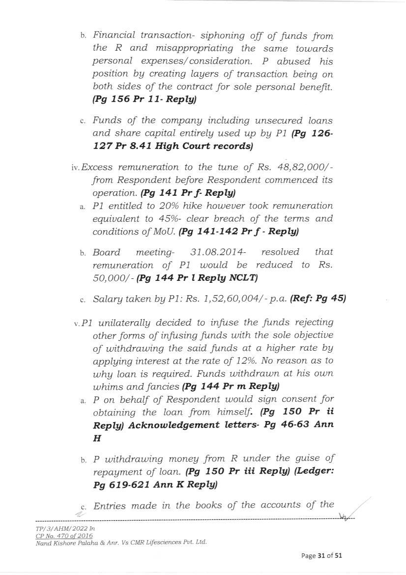 Exhibit reproduced from the original judgment