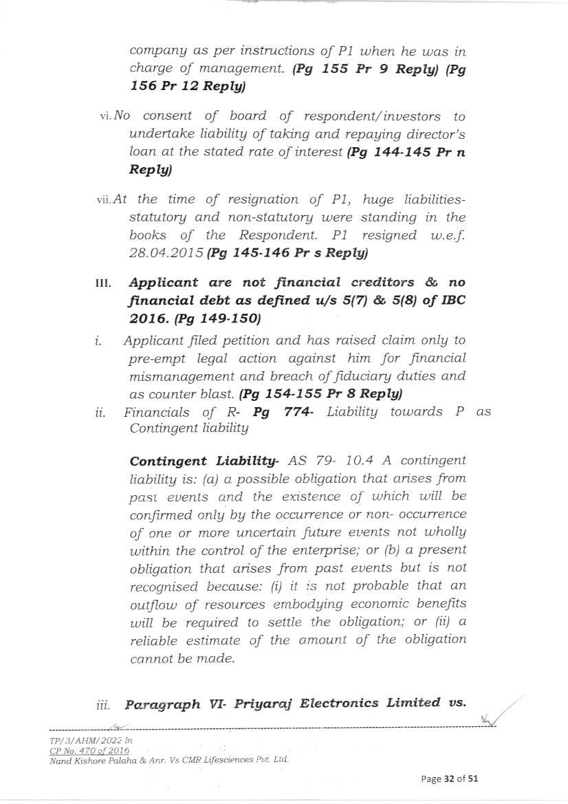 Exhibit reproduced from the original judgment
