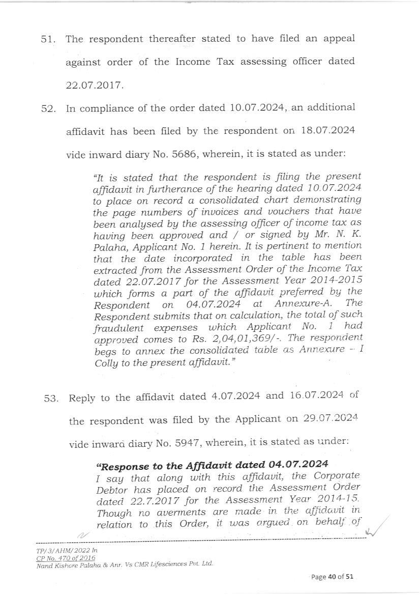 Exhibit reproduced from the original judgment