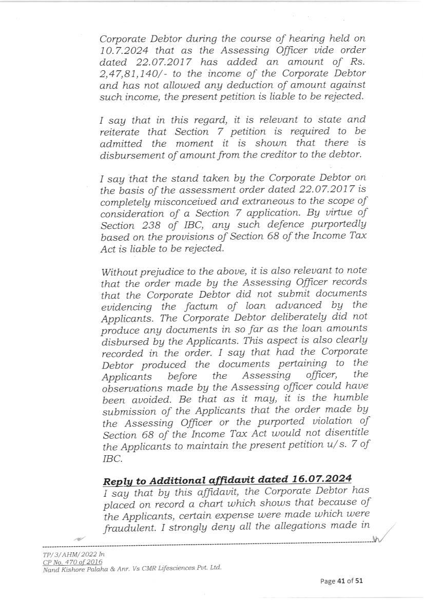 Exhibit reproduced from the original judgment