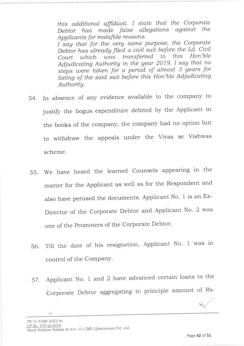Exhibit reproduced from the original judgment