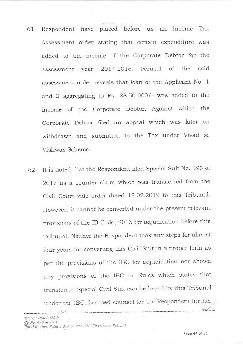 Exhibit reproduced from the original judgment