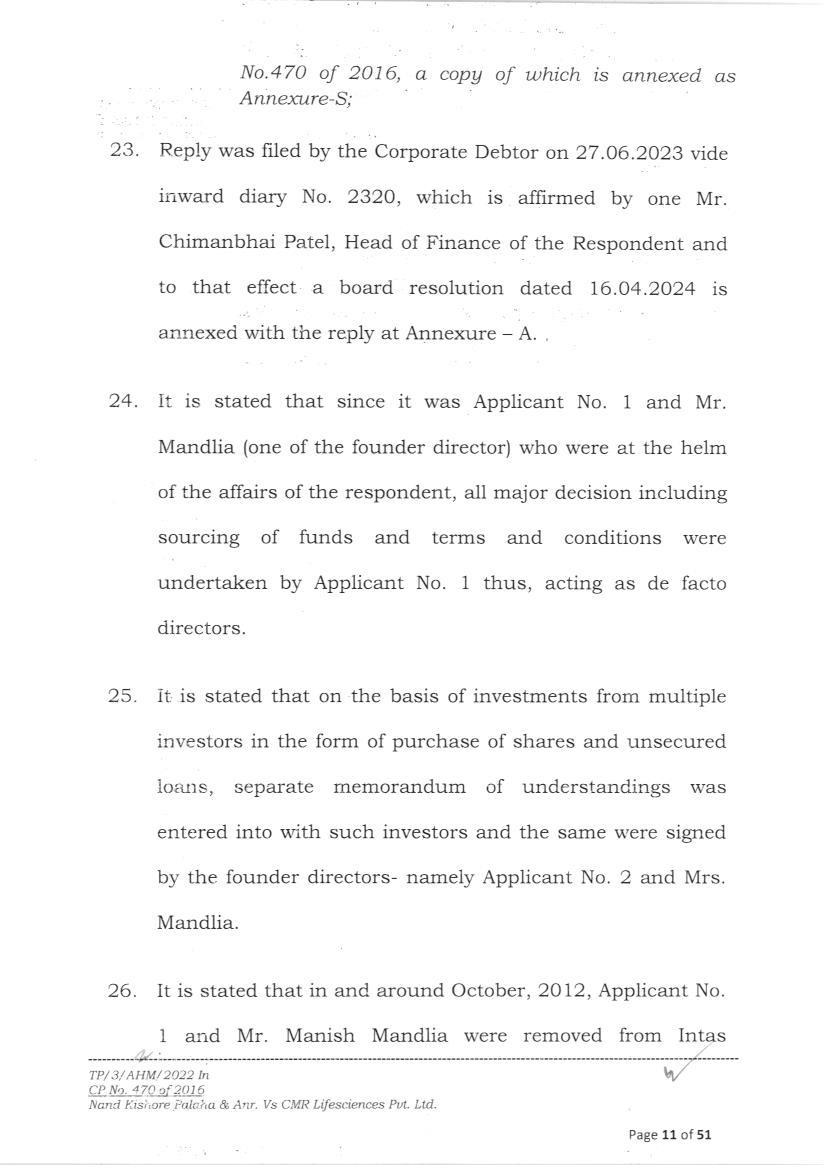 Exhibit reproduced from the original judgment