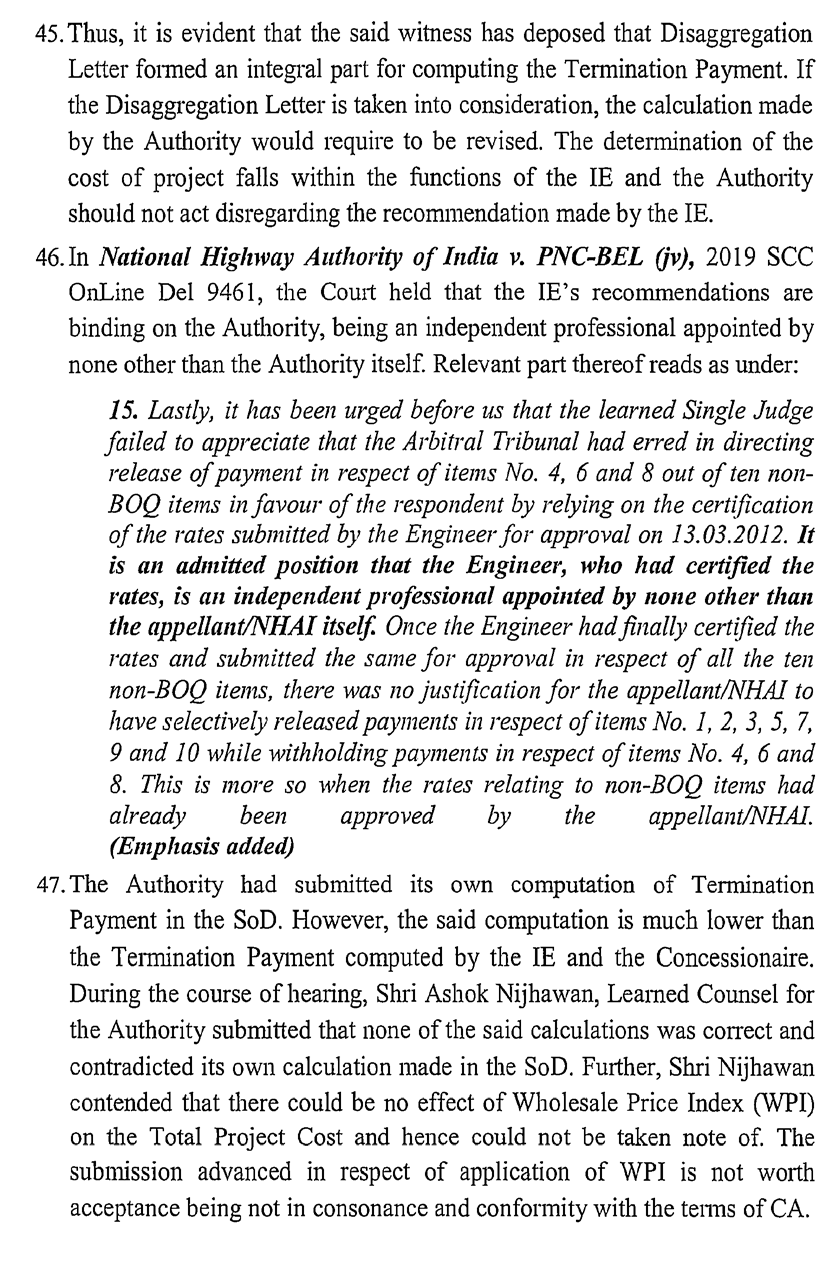 Exhibit reproduced from the original judgment