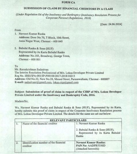 Exhibit reproduced from the original judgment