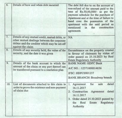 Exhibit reproduced from the original judgment