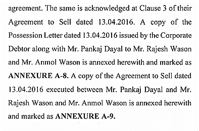 Exhibit reproduced from the original judgment