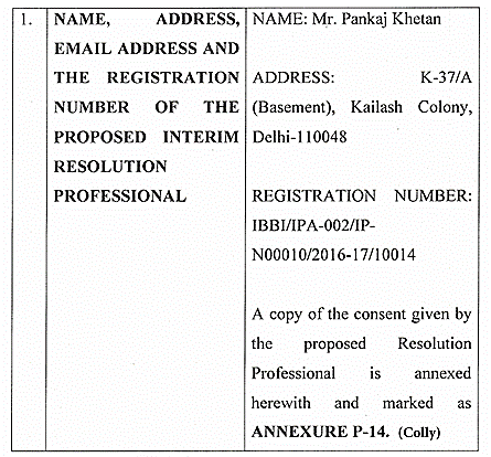 Exhibit reproduced from the original judgment