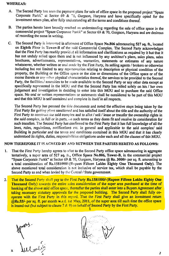 Exhibit reproduced from the original judgment