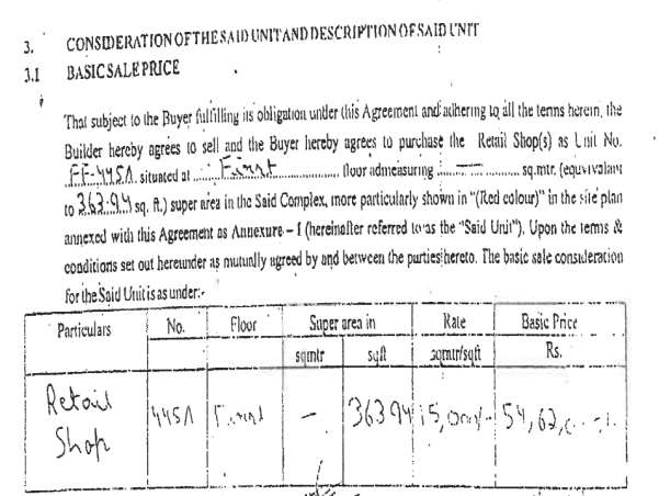 Exhibit reproduced from the original judgment