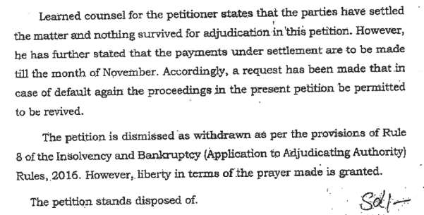 Exhibit reproduced from the original judgment