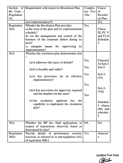 Exhibit reproduced from the original judgment