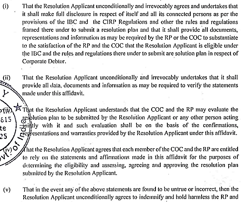 Exhibit reproduced from the original judgment