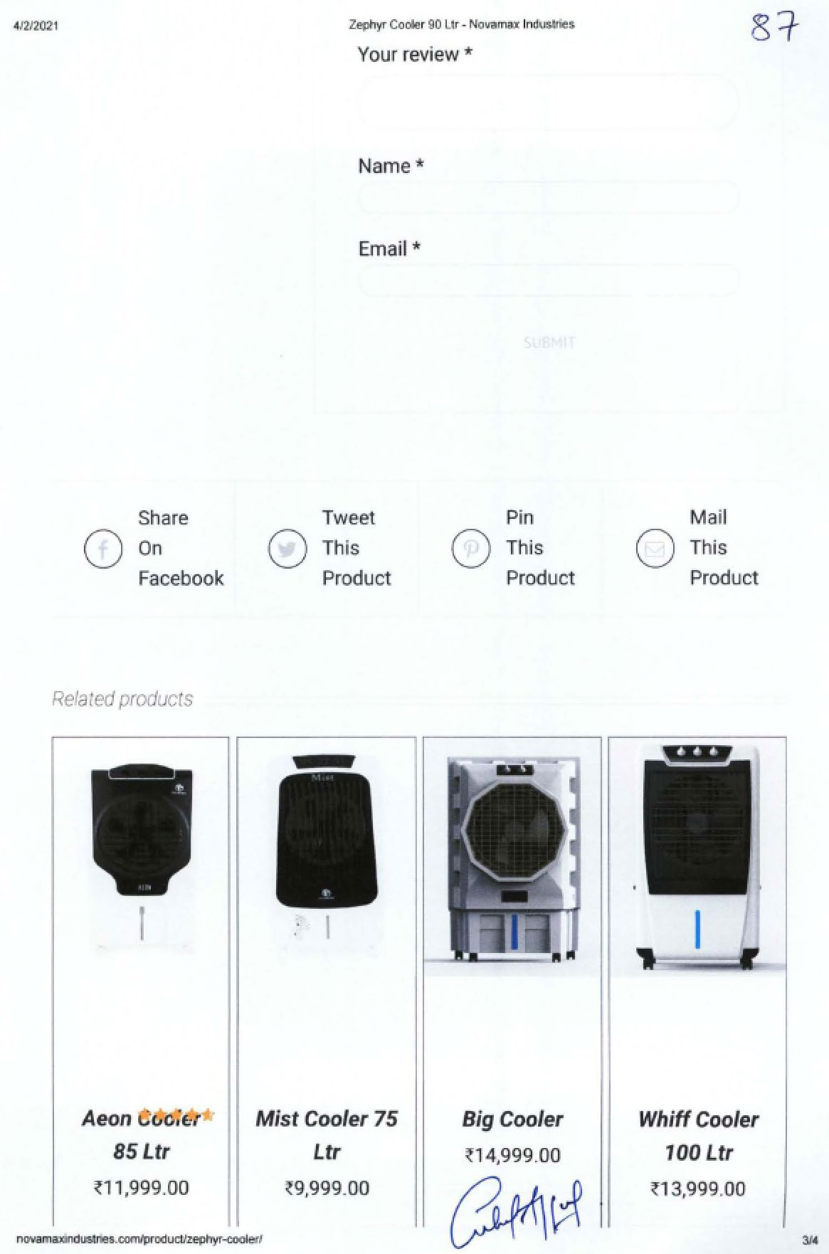 Exhibit reproduced from the original judgment
