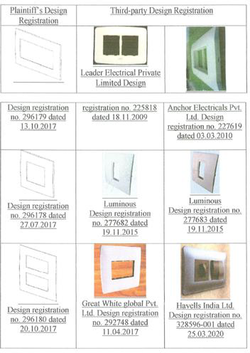 Exhibit reproduced from the original judgment