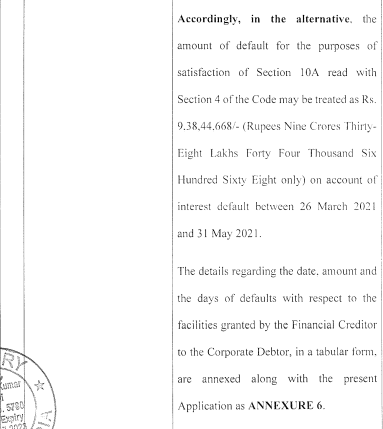 Exhibit reproduced from the original judgment