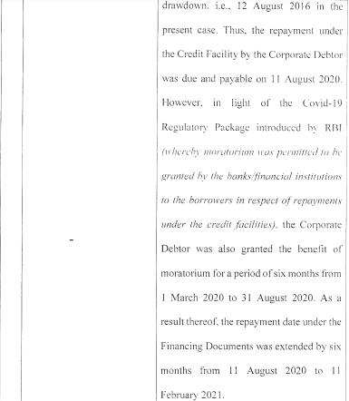 Exhibit reproduced from the original judgment