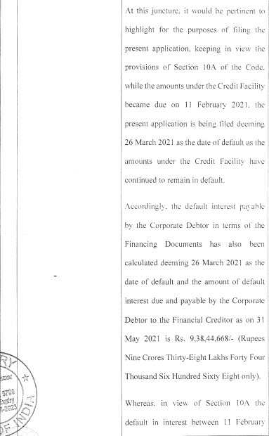 Exhibit reproduced from the original judgment