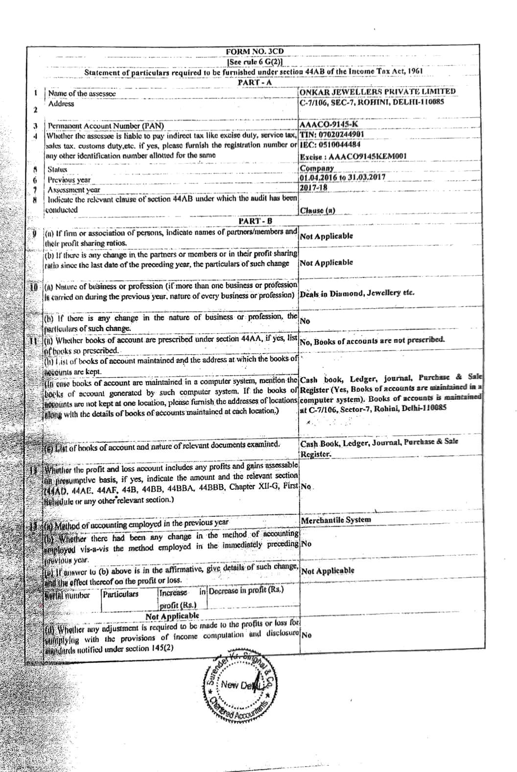 Exhibit reproduced from the original judgment