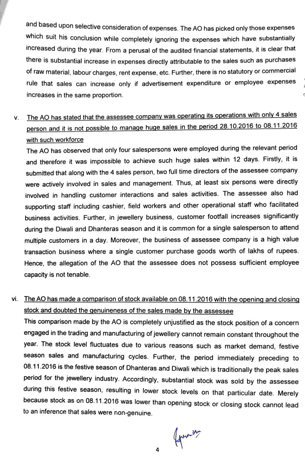 Exhibit reproduced from the original judgment