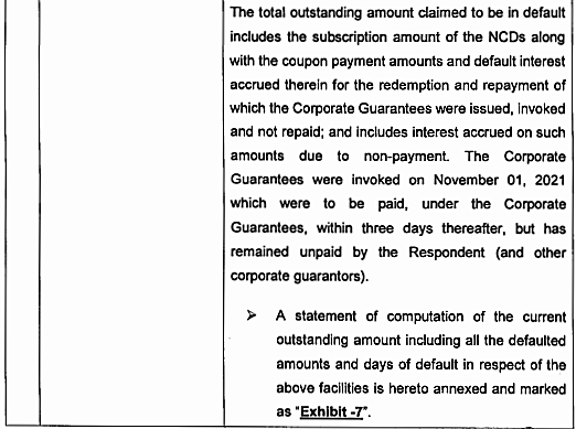 Exhibit reproduced from the original judgment