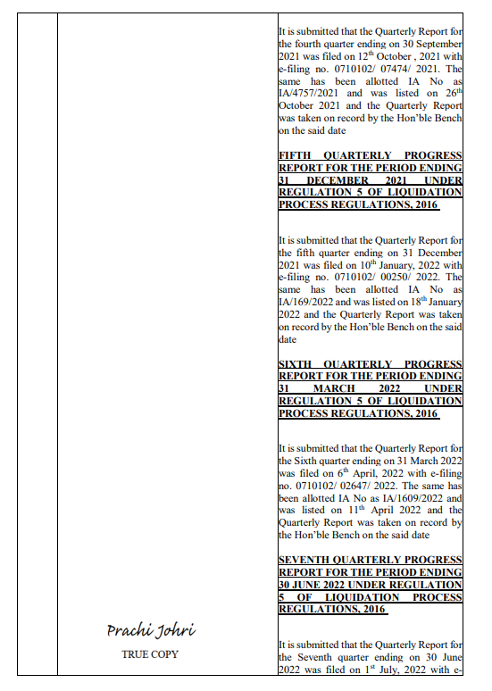 Exhibit reproduced from the original judgment