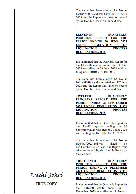 Exhibit reproduced from the original judgment