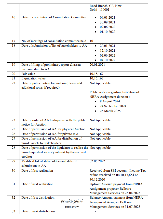 Exhibit reproduced from the original judgment