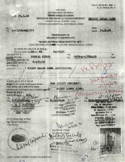 Exhibit reproduced from the original judgment
