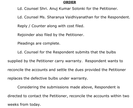 Exhibit reproduced from the original judgment