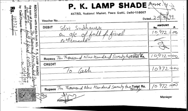 Exhibit reproduced from the original judgment
