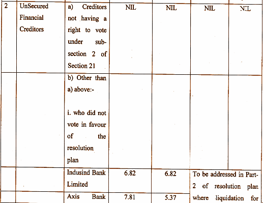 Exhibit reproduced from the original judgment