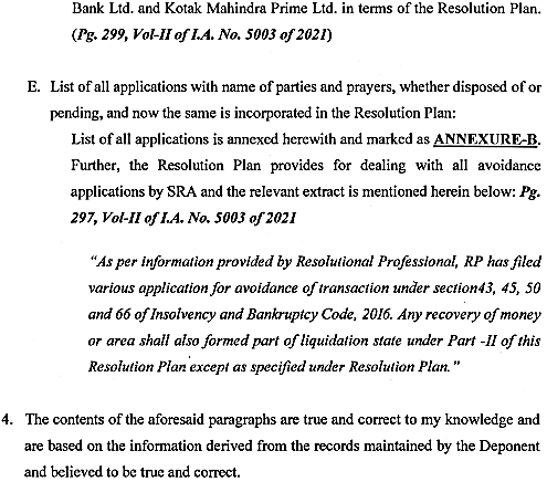 Exhibit reproduced from the original judgment