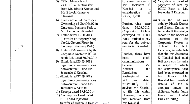 Exhibit reproduced from the original judgment