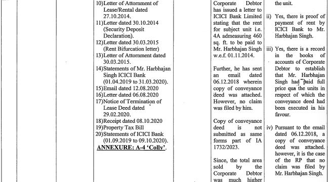 Exhibit reproduced from the original judgment
