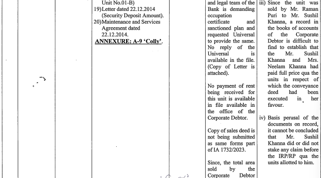 Exhibit reproduced from the original judgment