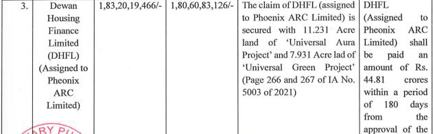 Exhibit reproduced from the original judgment
