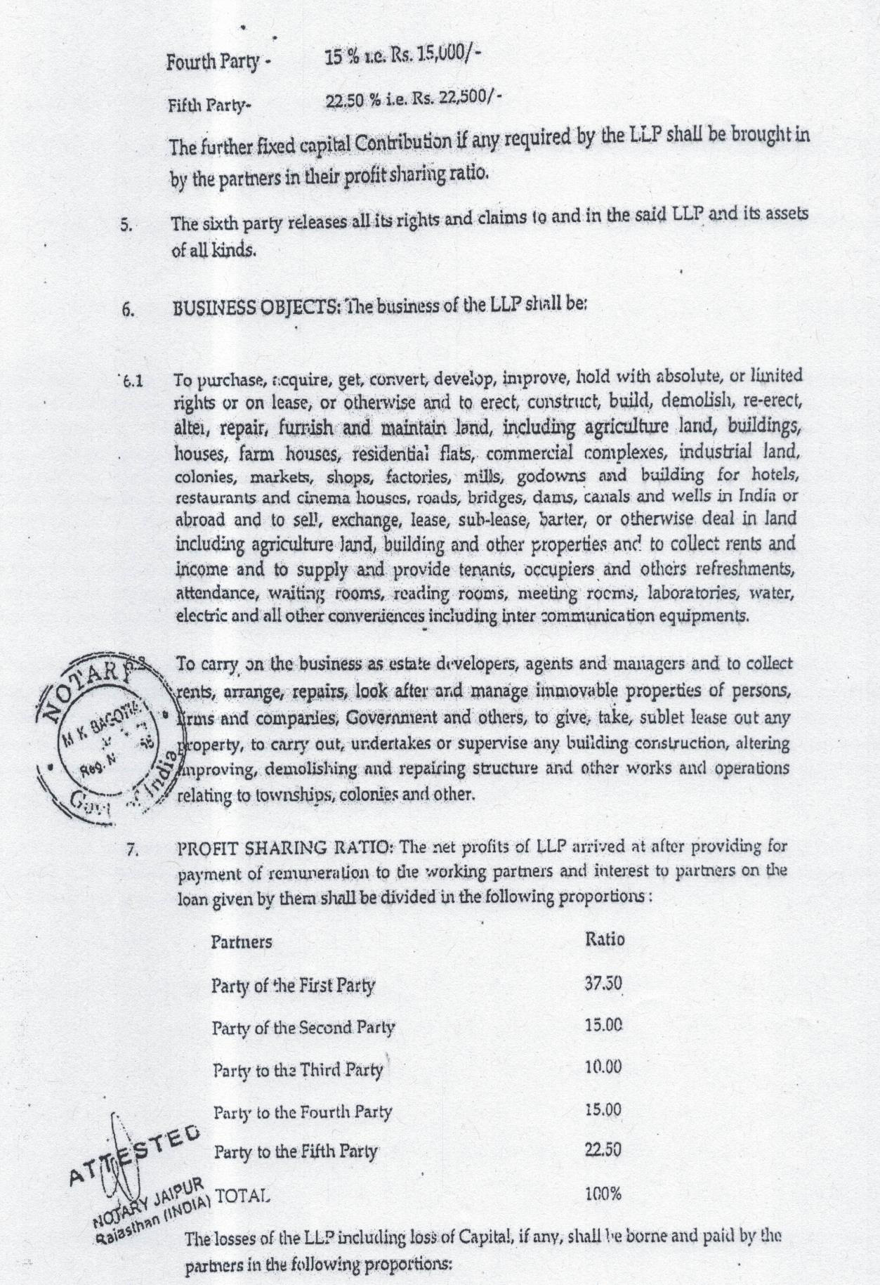 Exhibit reproduced from the original judgment