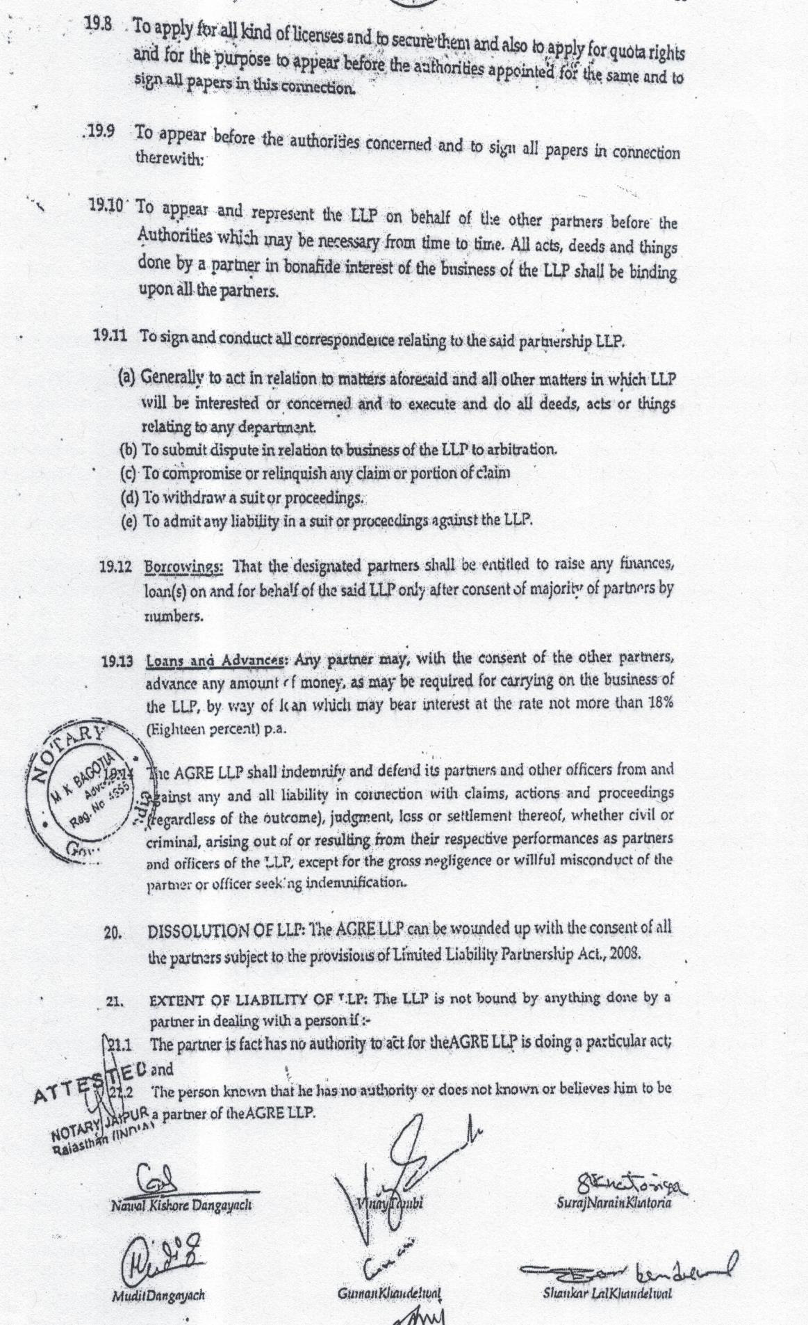 Exhibit reproduced from the original judgment