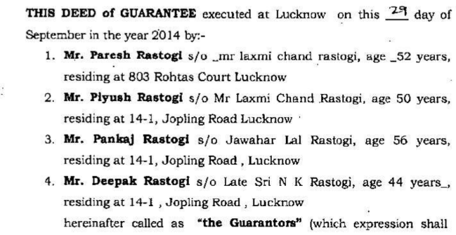 Exhibit reproduced from the original judgment
