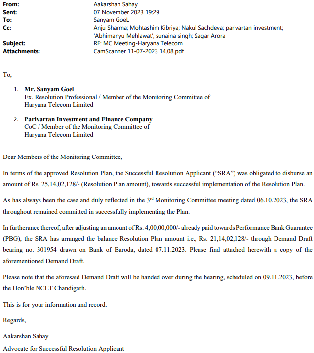 Exhibit reproduced from the original judgment