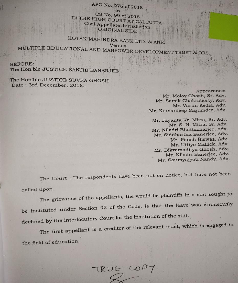 Exhibit reproduced from the original judgment