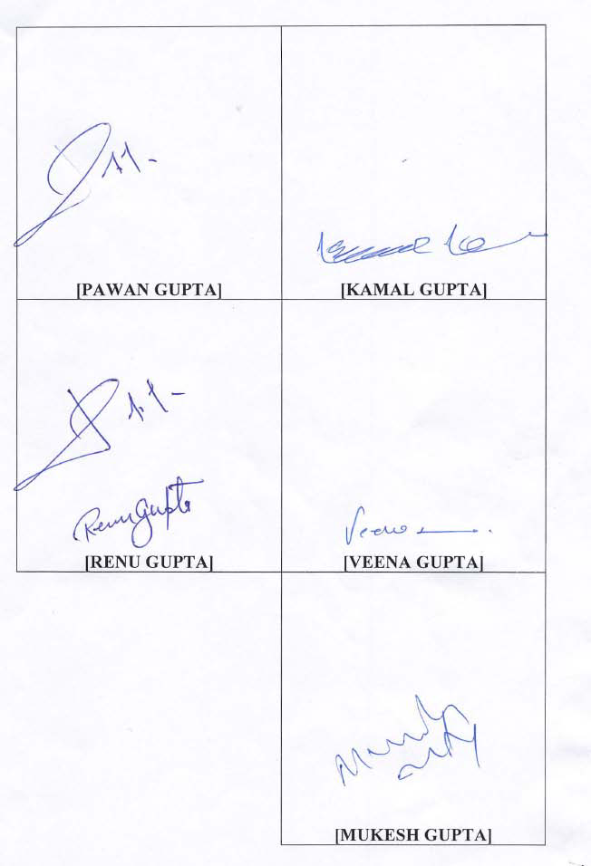 Exhibit reproduced from the original judgment