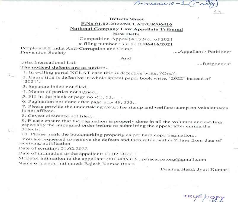 Exhibit reproduced from the original judgment