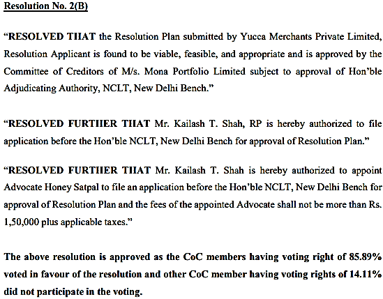 Exhibit reproduced from the original judgment