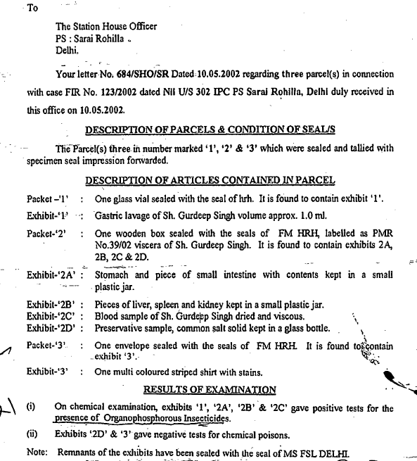 Exhibit reproduced from the original judgment