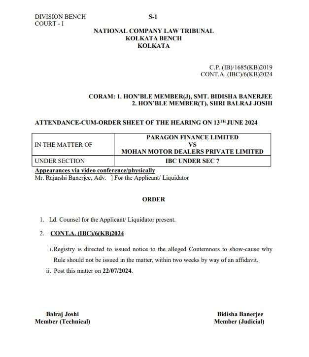 Exhibit reproduced from the original judgment